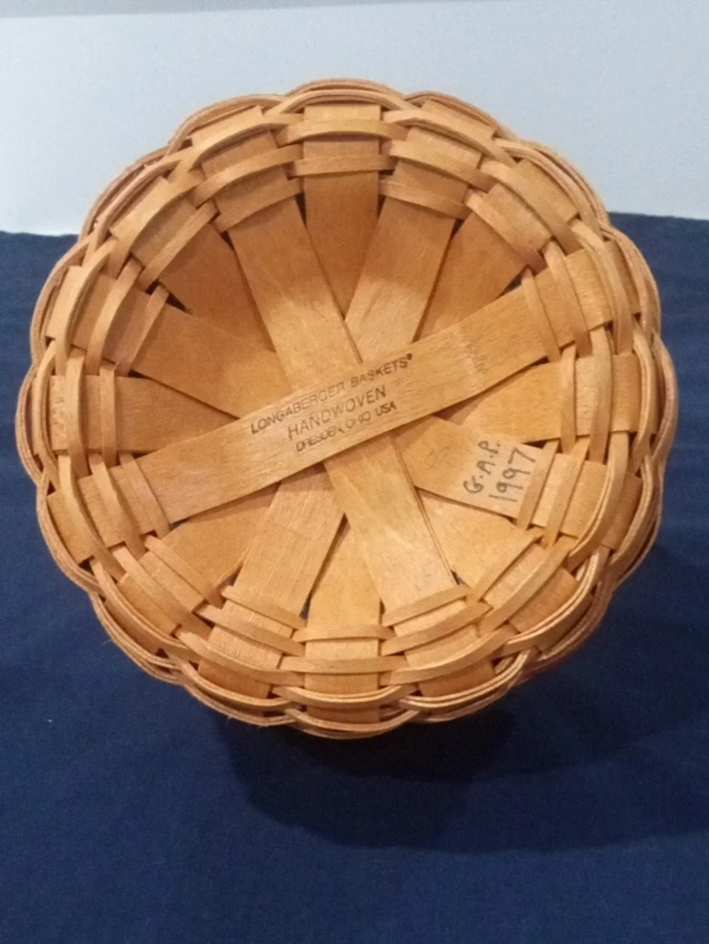 Longaberger 1997 Inaugural Basket